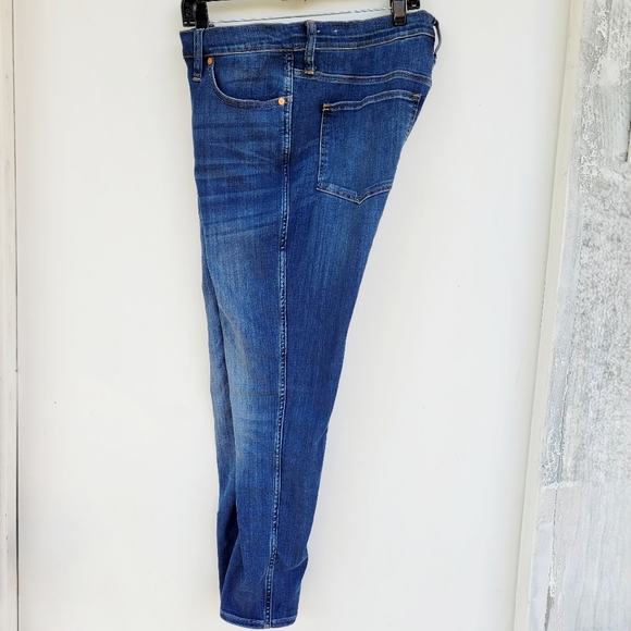 Madewell Petite 10" High-Rise Skinny Jeans in Danny Wash Size 32 - Picture 14 of 16